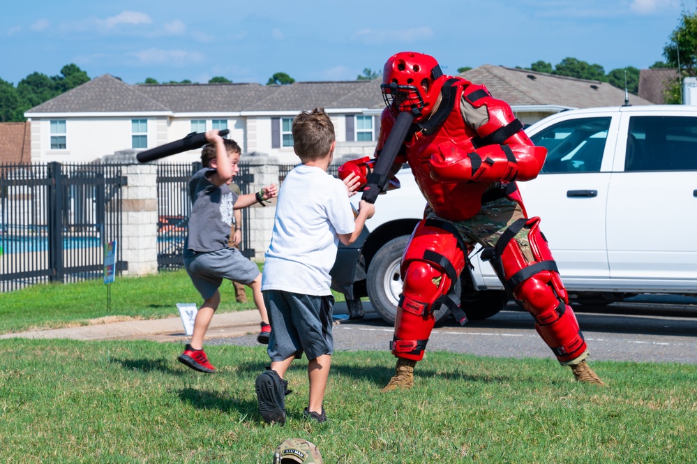Building relationships behind the badge