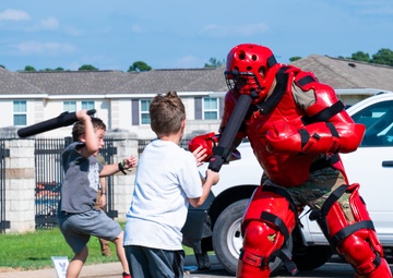 Building relationships behind the badge