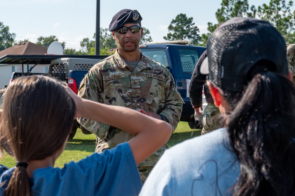 Building relationships behind the badge