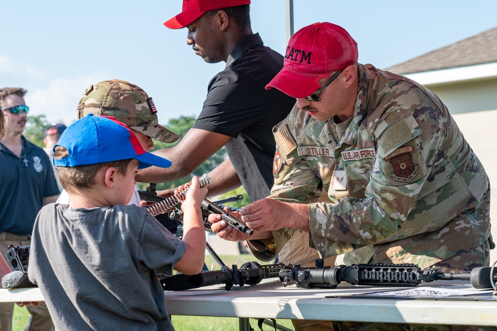 Building relationships behind the badge