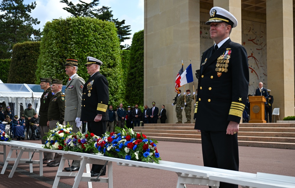 D-Day Ceremony at Normandy American Cemetery