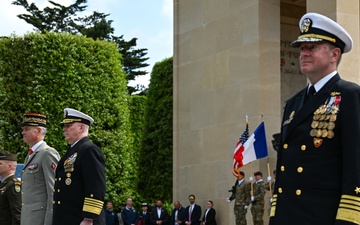 D-Day Ceremony at Normandy American Cemetery