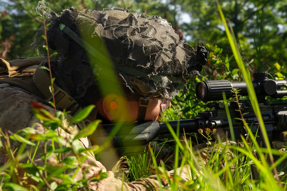 SPMAGTF-ACM DFT Range 15 live fire