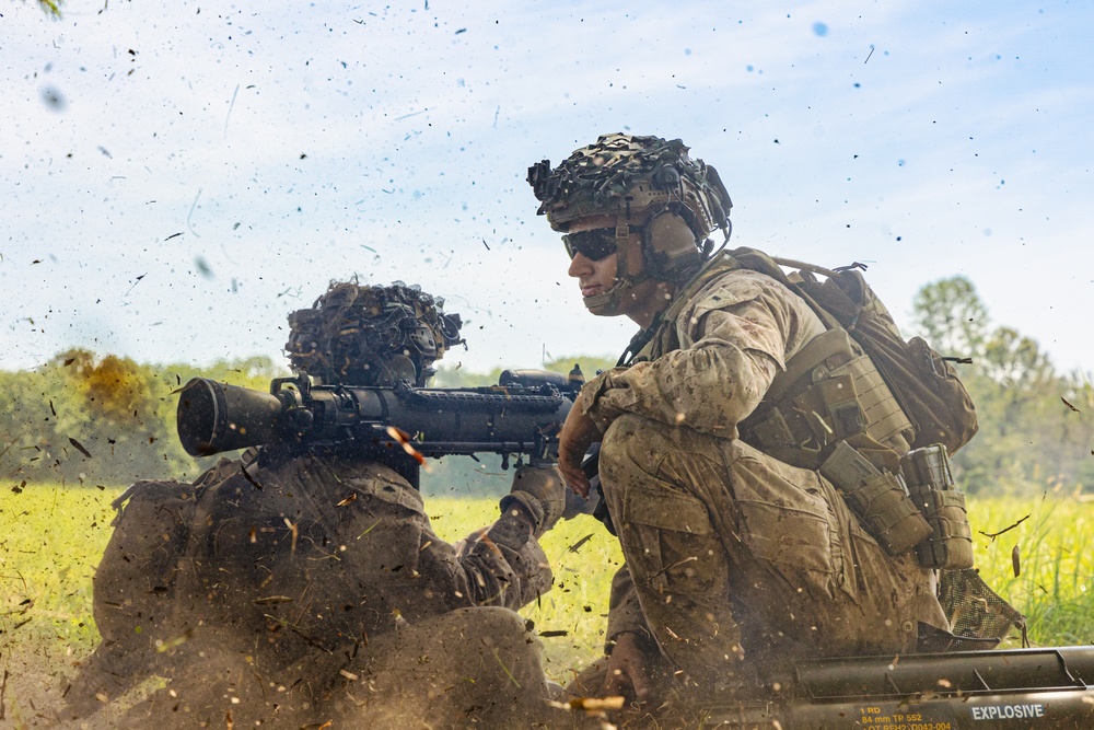 SPMAGTF-ACM DFT Range 15 live fire