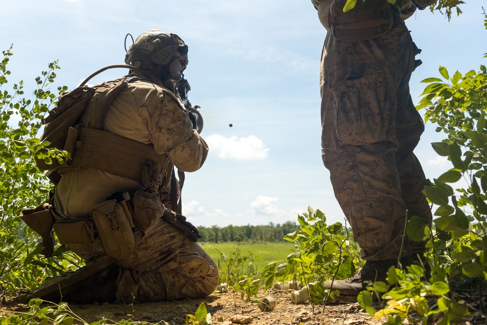 SPMAGTF-ACM DFT Range 15 live fire