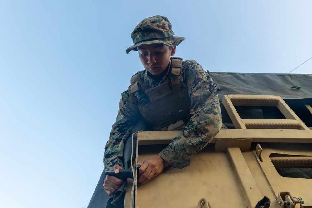 SPMAGTF-ACM DFT Range 15 live fire