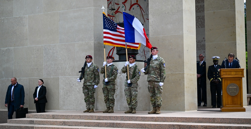D-Day Ceremony at Normandy American Cemetery