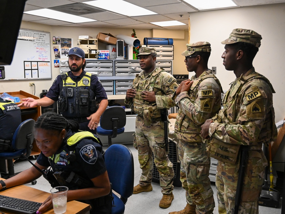 DCNG Commanding General Visits Troops Supporting the DC Safe and Beautiful Task Force