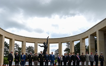 D-Day Ceremony at Normandy American Cemetery
