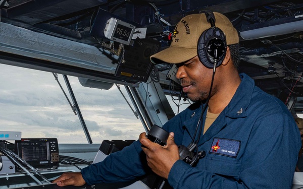 Daily Operations Aboard USS George H.W. Bush (CVN 77)