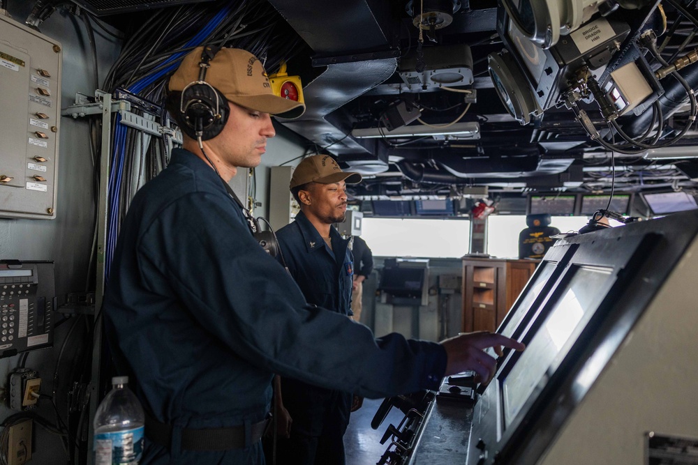 Daily Operations Aboard USS George H.W. Bush (CVN 77)