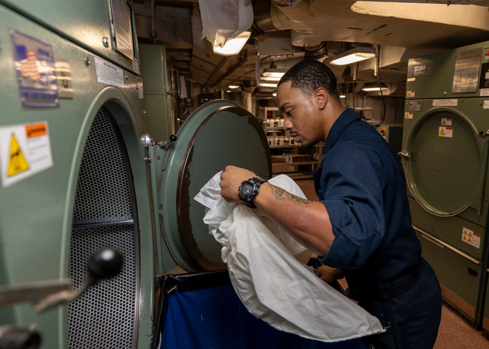 Daily Operations Aboard USS George H.W. Bush (CVN 77)