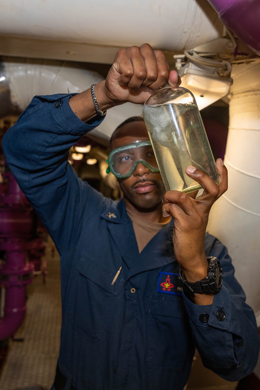 Daily Operations Aboard USS George H.W. Bush (CVN 77)