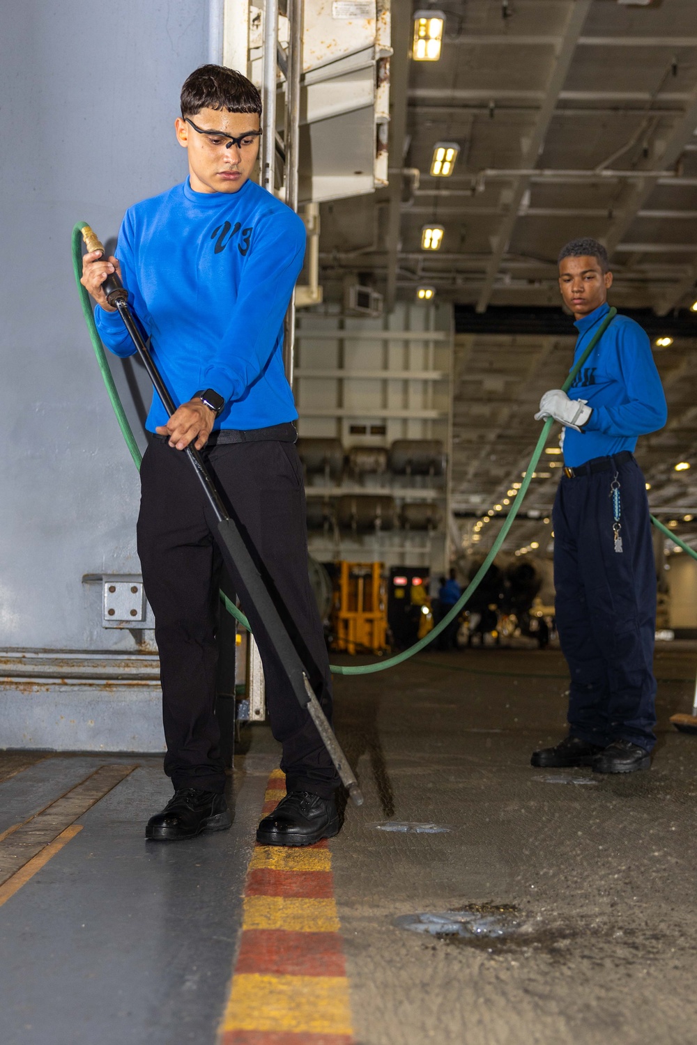 Daily Operations Aboard USS George H.W. Bush (CVN 77)