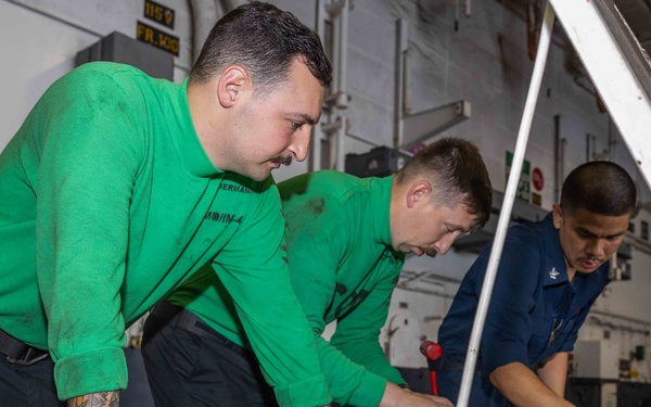 Daily Operations Aboard USS George H.W. Bush (CVN 77)