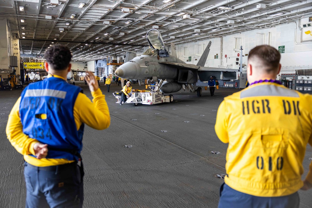Daily Operations Aboard USS George H.W. Bush (CVN 77)
