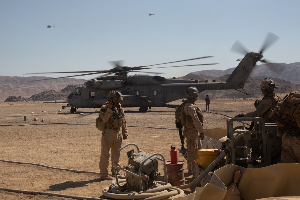 HMH-361 conducts flight operations during SLTE 4-25