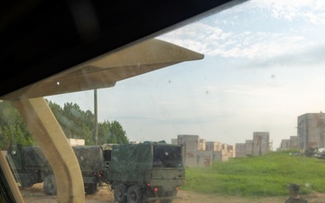 CLB-22 transports V 2/2 for urban operations during DFT