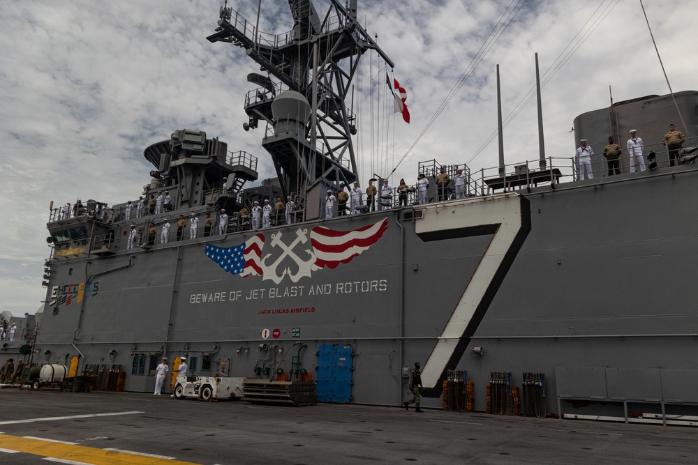 22nd MEU(SOC) Departs Naval Station Norfolk for Deployment