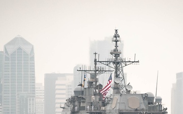 USS Princeton Returns to San Diego