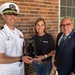 USS Iowa presents commissioning pennant to namesake state