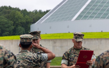CLB-22 visits Marine Corps Museum