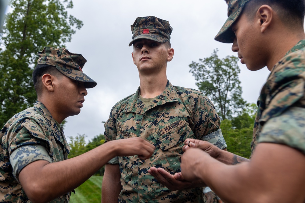CLB-22 visits Marine Corps Museum