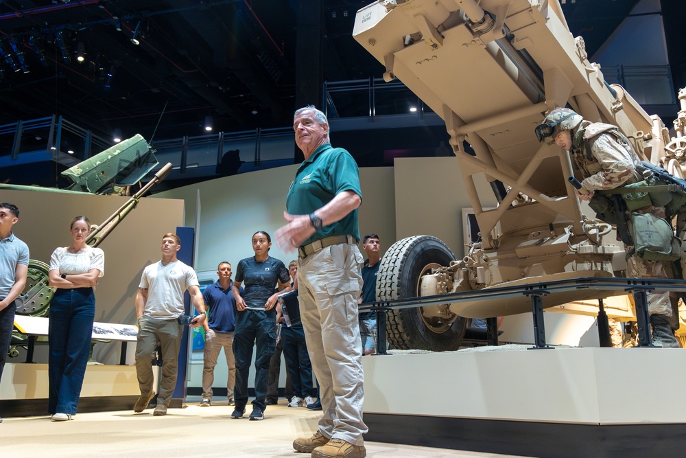 CLB-22 visits Marine Corps Museum