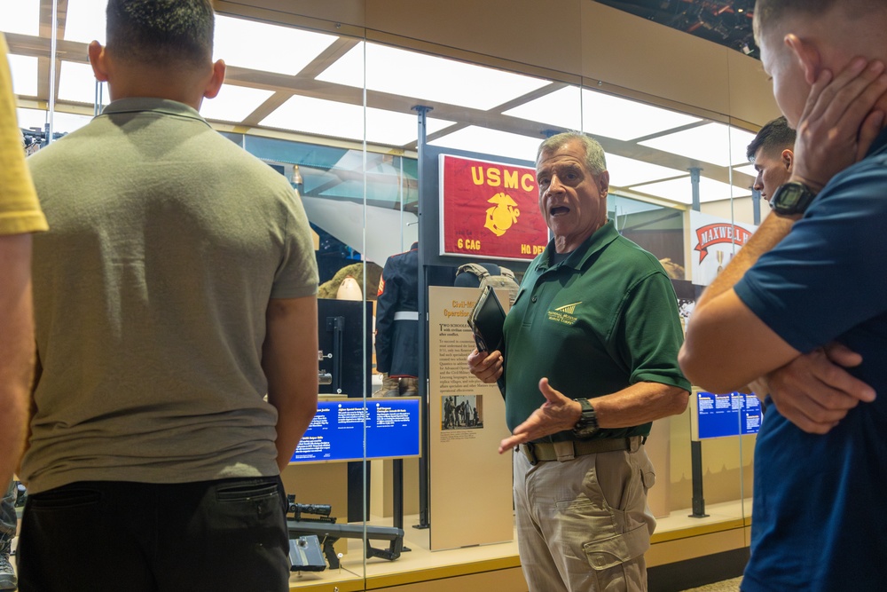 CLB-22 visits Marine Corps Museum