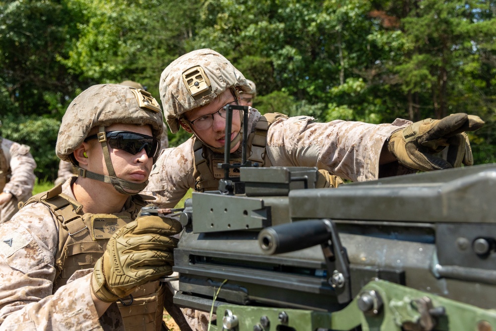 SPMAGTF-ACM DFT CLB-22 Mk-19 live-fire range