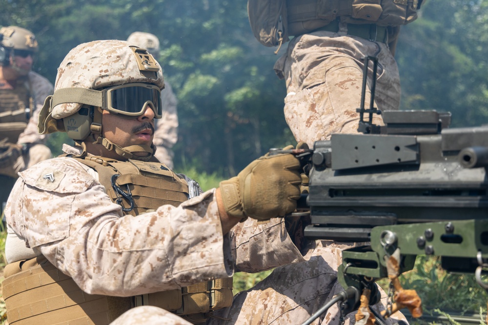 SPMAGTF-ACM DFT CLB-22 Mk-19 live-fire range