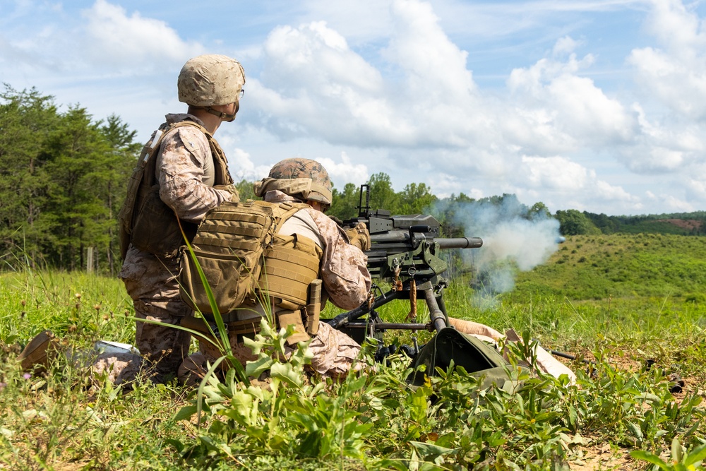 SPMAGTF-ACM DFT CLB-22 Mk-19 live-fire range
