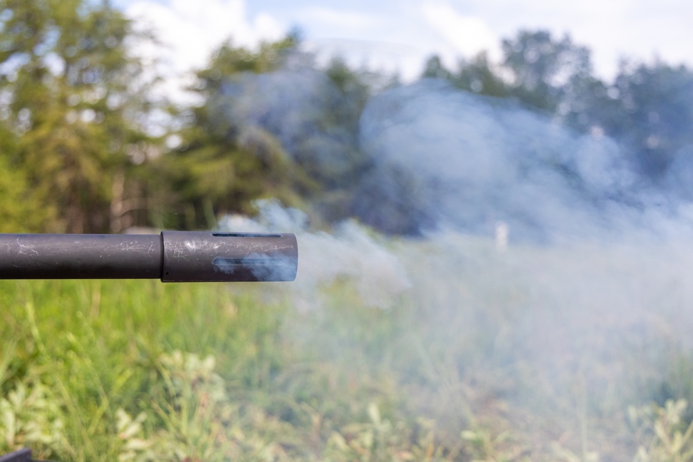 SPMAGTF-ACM DFT CLB-22 Mk-19 live-fire range