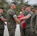1st MARDIV holds quarterly colors ceremony