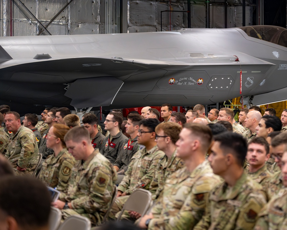 A1C Harris Memorial Service