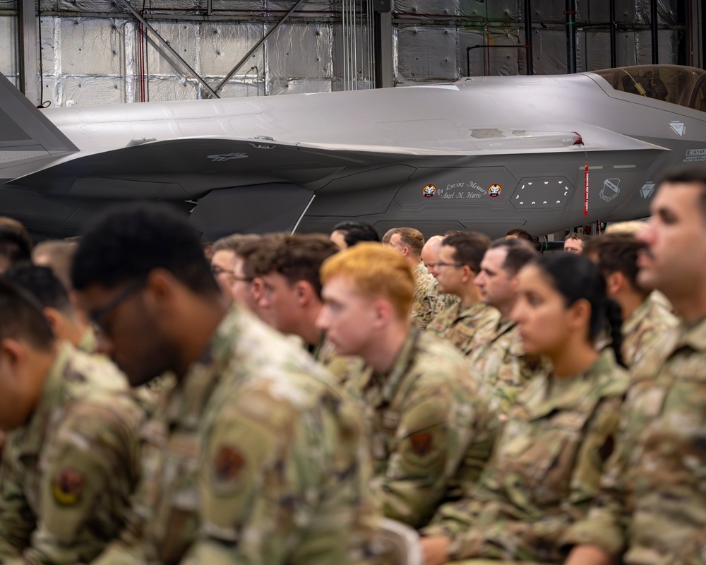 A1C Harris Memorial Service
