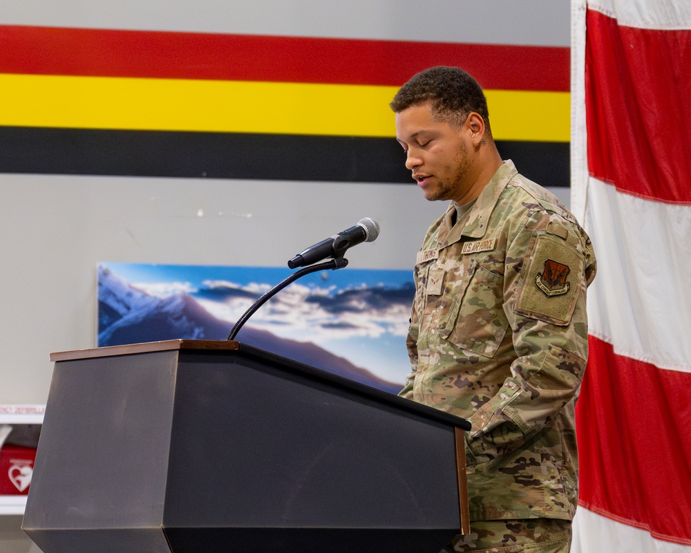 A1C Harris Memorial Service