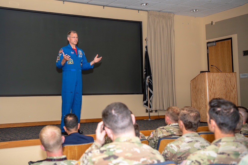 Brigadier General Nick Hague Visit to Schriever