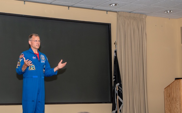 Brigadier General Nick Hague Visit to Schriever