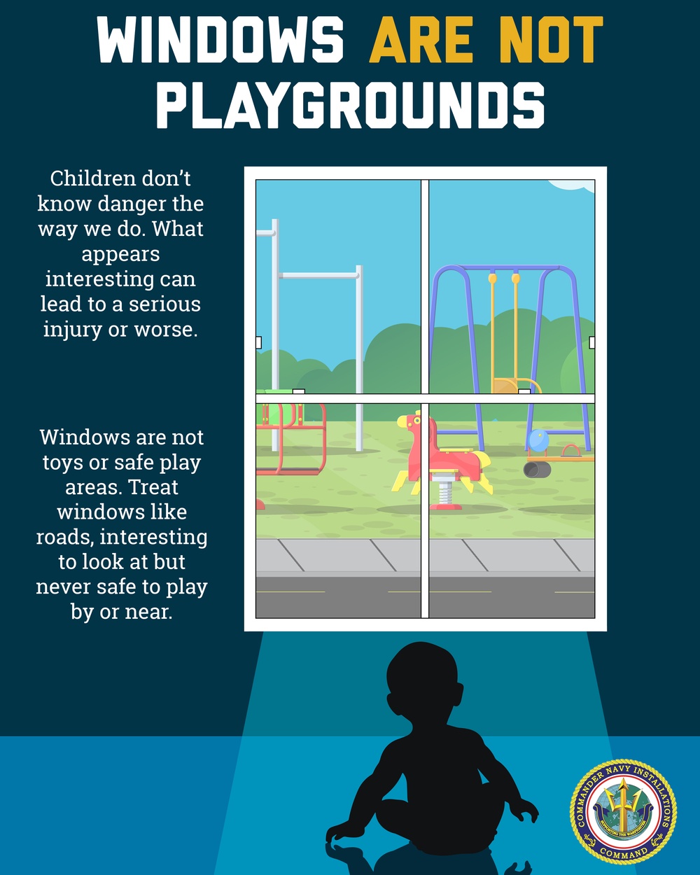 Windows Are NOT Playgrounds Poster