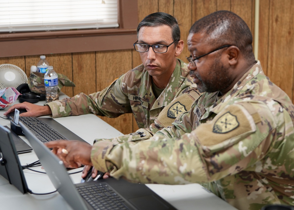 Maryland Army National Guard cyber soldiers lead certification exercise for sister units