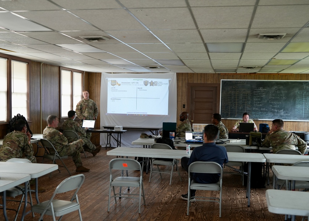Maryland Army National Guard cyber soldiers lead certification exercise for sister units