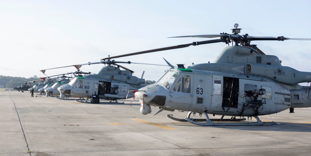 U.S. Marines with HMLA-269 refine tactics, techniques, and procedures to counter unmanned aircraft systems