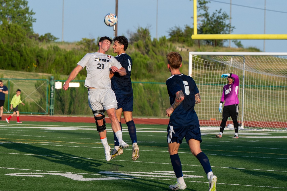 Army fights until the end in soccer championship