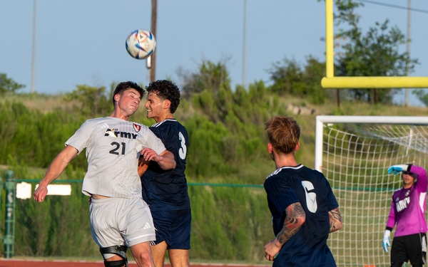 Army fights until the end in soccer championship