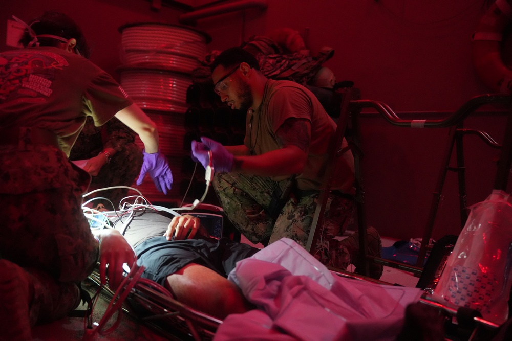 Corpsman Up: Surgical and Respiratory Techs demonstrate key role in EXMED mission