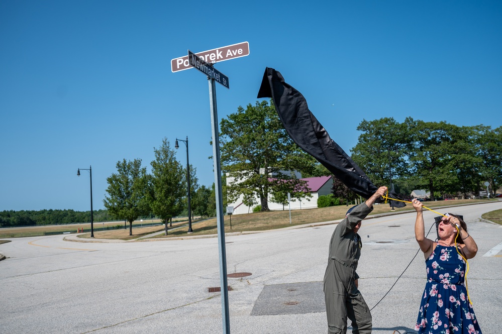Gen. Pogorek Avenue - Street Renaming Dedication