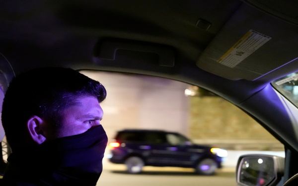 U.S. Border Patrol agents patrol alongside D.C. Police