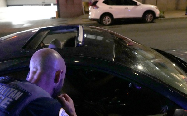 U.S. Border Patrol agents patrol alongside D.C. Police