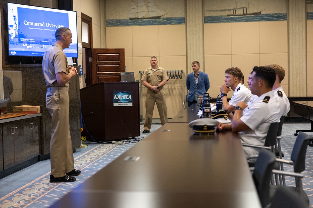U.S. Naval Academy Midshipmen Tour Carderock